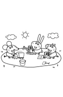 Peppa Pig kleurplaat 39